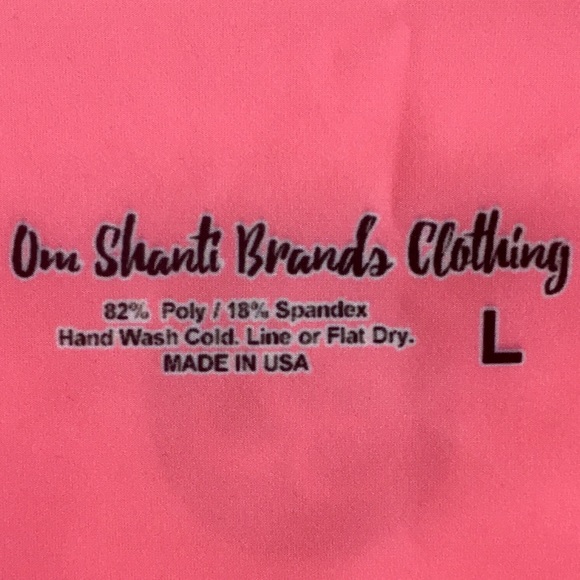 Om Shanti Arcadia Vines Power Pants Yoga Leggings - Picture 5 of 8